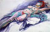 Reclining figure