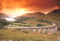 Glennfinnian Viaduct, West Highlands, Scotland